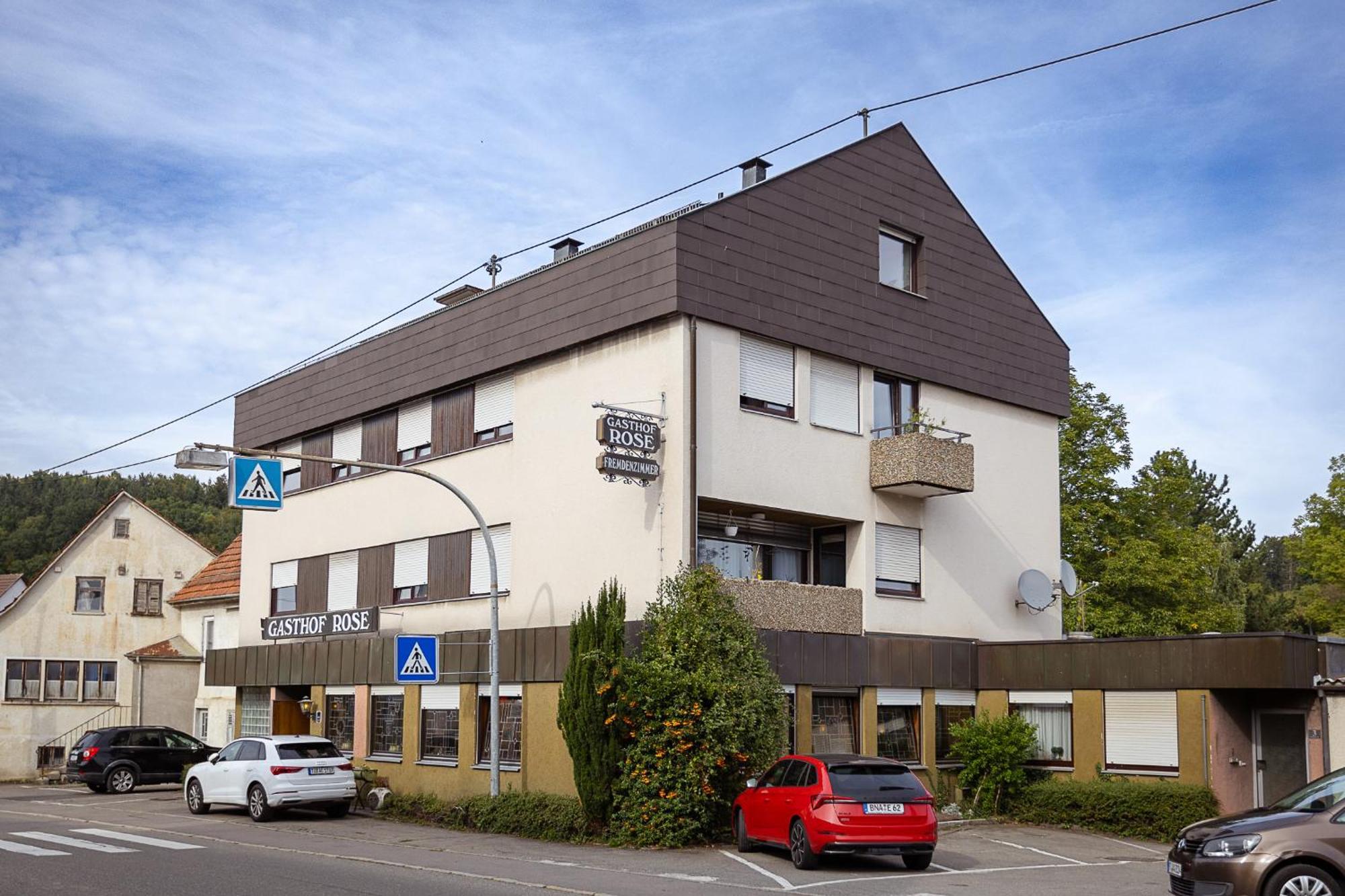 Gasthof Rose Reutlingen Exteriör bild